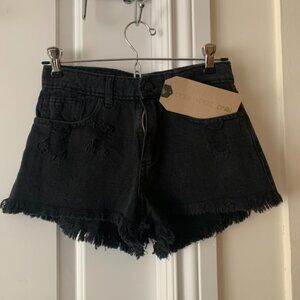 Black 'I Love 47' Shorts